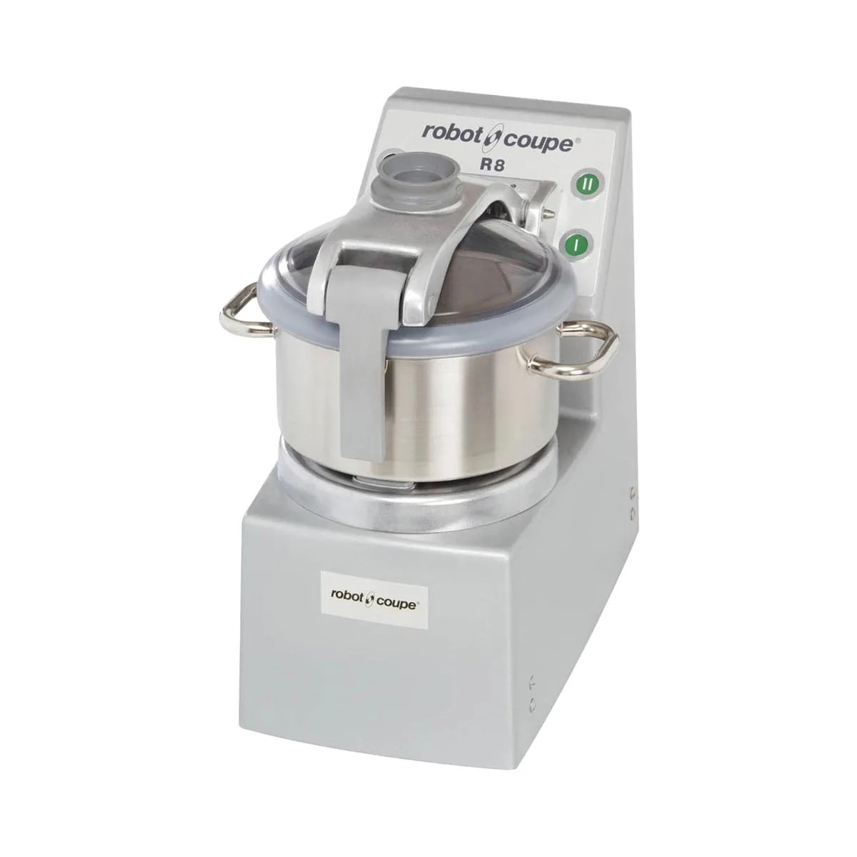 Robot Coupe R8U 2-Speed Vertical Cutter Mixer, (3) Blades, 8 L and 3.5 L Bowls, 3 hp, 2- Speed