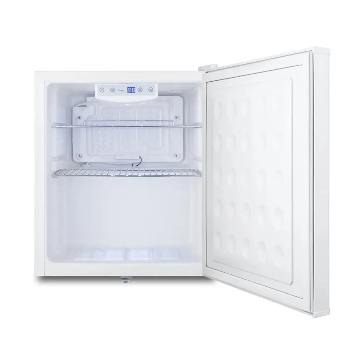 Summit AZAR27W 19" Freestanding Compact Commercially Refrigerator in White, 1.7 cu ft