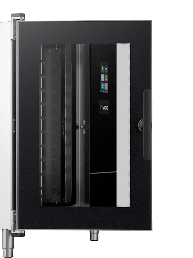 Blodgett INVOQ 61BE-PT Full Size 7 Pan Electric Combi Oven w/ Touchscreen , Boiler Steam, 208/240V