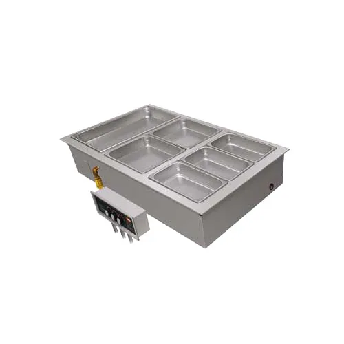 Hatco HWBLI-3D Drop-In Modular/Ganged Heated Well, with Drains