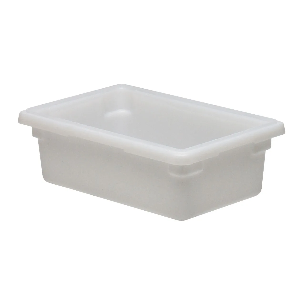 Cambro 12186P148 Food Storage Box – 12" x 18" x 6" (3 gal), Poly White, Dishwasher‑Safe