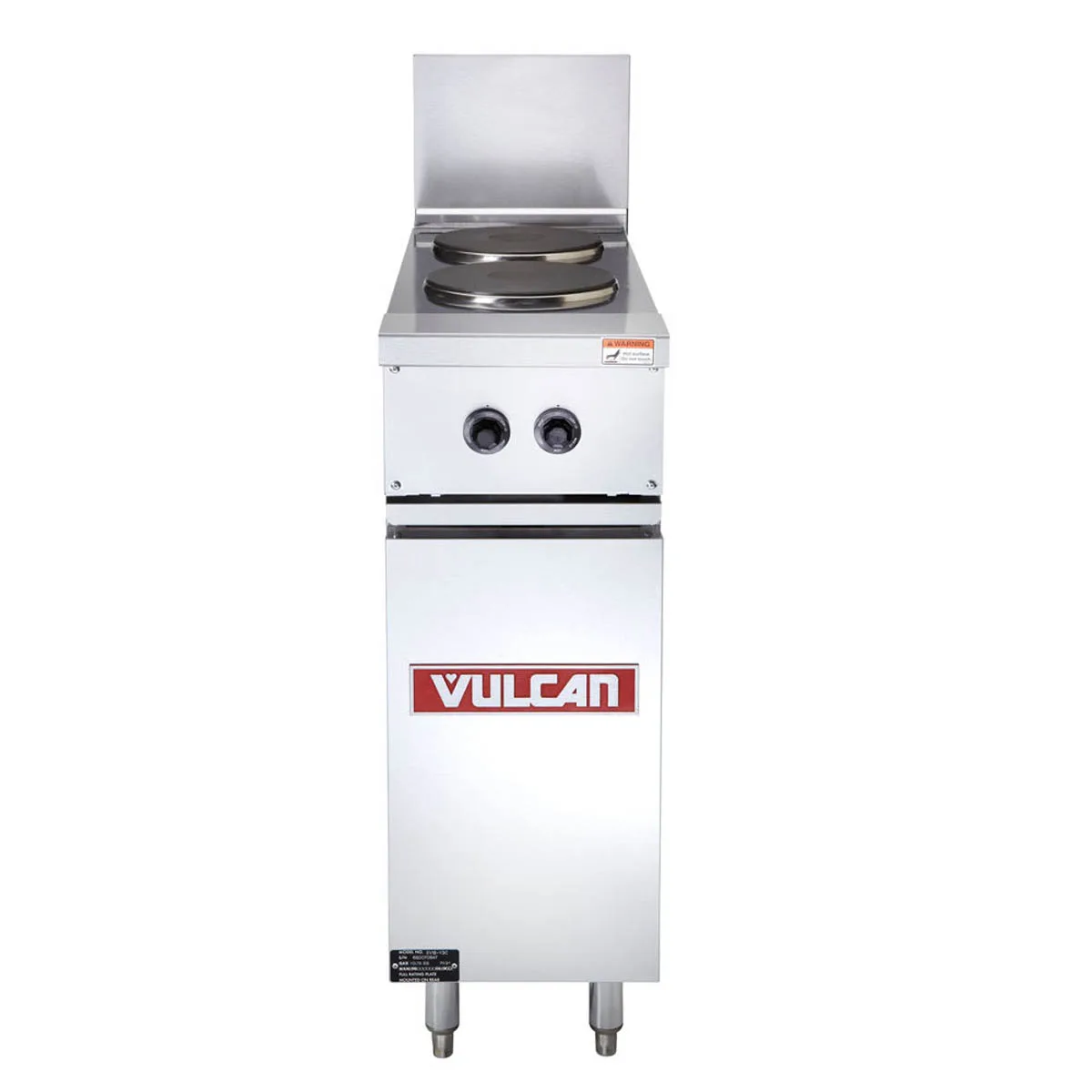 Vulcan EV12-2FP208 Expando Range, Electric, 12", (2) 2.0 Kw 9-1/2" French Plates