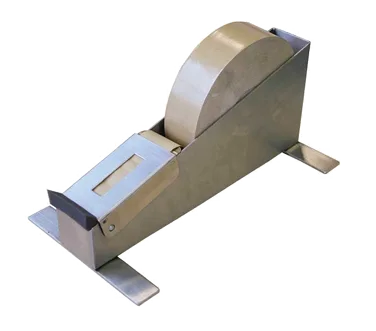 Omcan USA 10479 Gum Tape Dispenser, Stainless Steel, Heavy Duty Office Tape