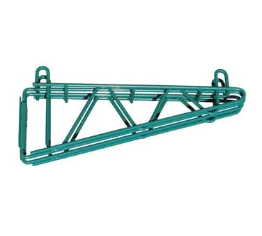 Serv-Ware GRDWMB24-CWP 24" Green Epoxy Double Wall Shelf Bracket