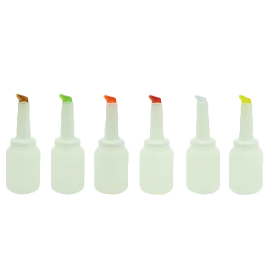 Thunder Group PLSNP02O Storer And Pour, 2 Quart, Color-Coordinated Spout And Cap, Plastic