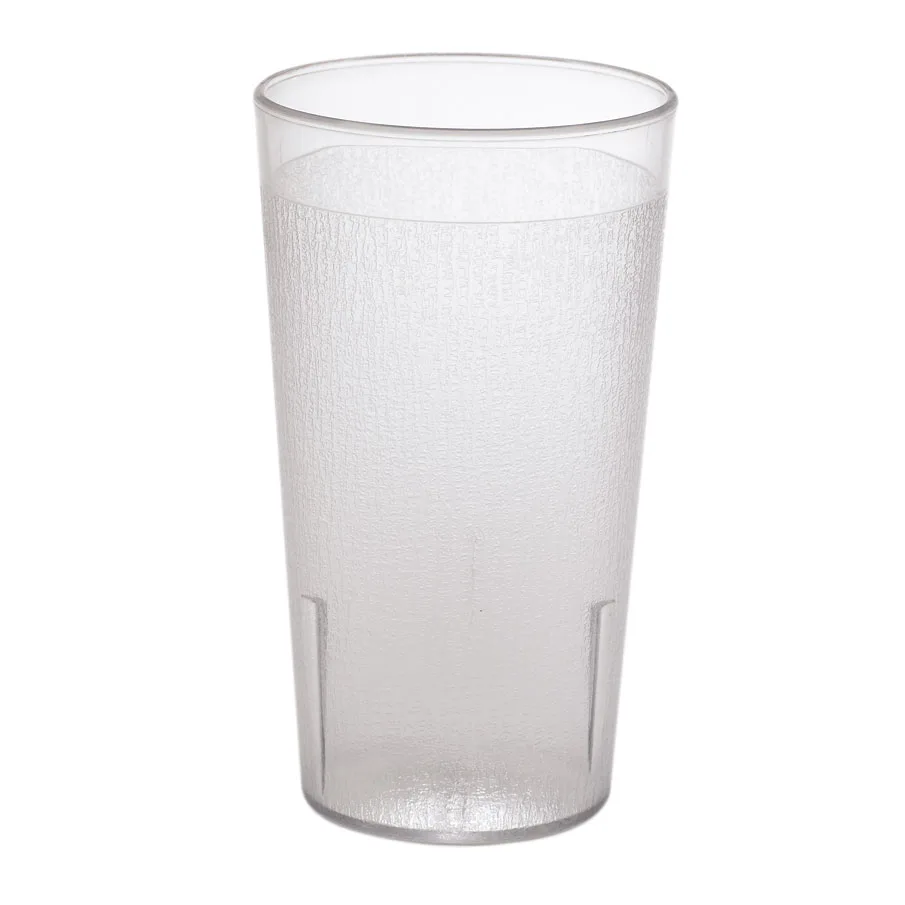 Cambro 1200CW152 Tumbler, 13 oz Clear Polycarbonate, 2‑15/16″ Top, Sani‑Rim Lip, Dishwasher Safe