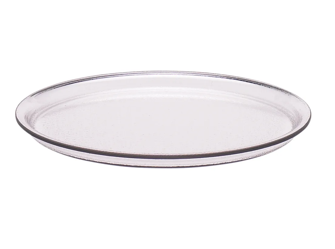 Cambro CFRC18135 Coldfest Flat Cover, Clear Transparent Salad Crock Lid, Made in USA