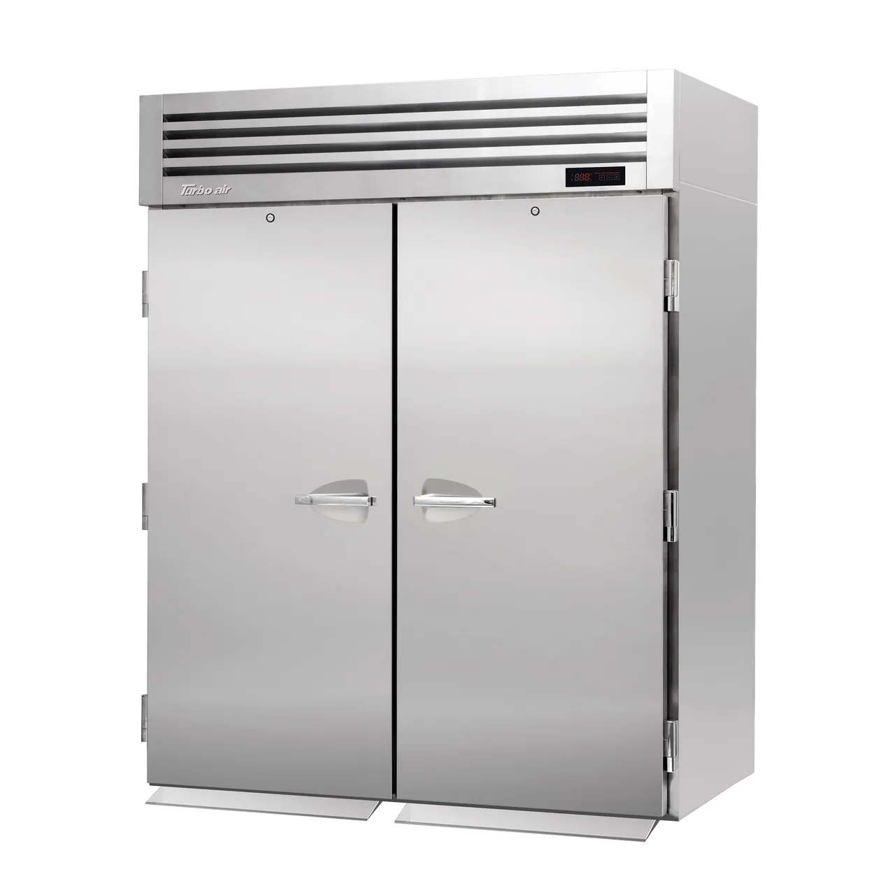 Turbo Air PRO-50H-RT 2-Section Roll-Thru Heated Holding Cabinet, 80.22 cu ft, Stainless Steel, 4 Full Length Solid Doors