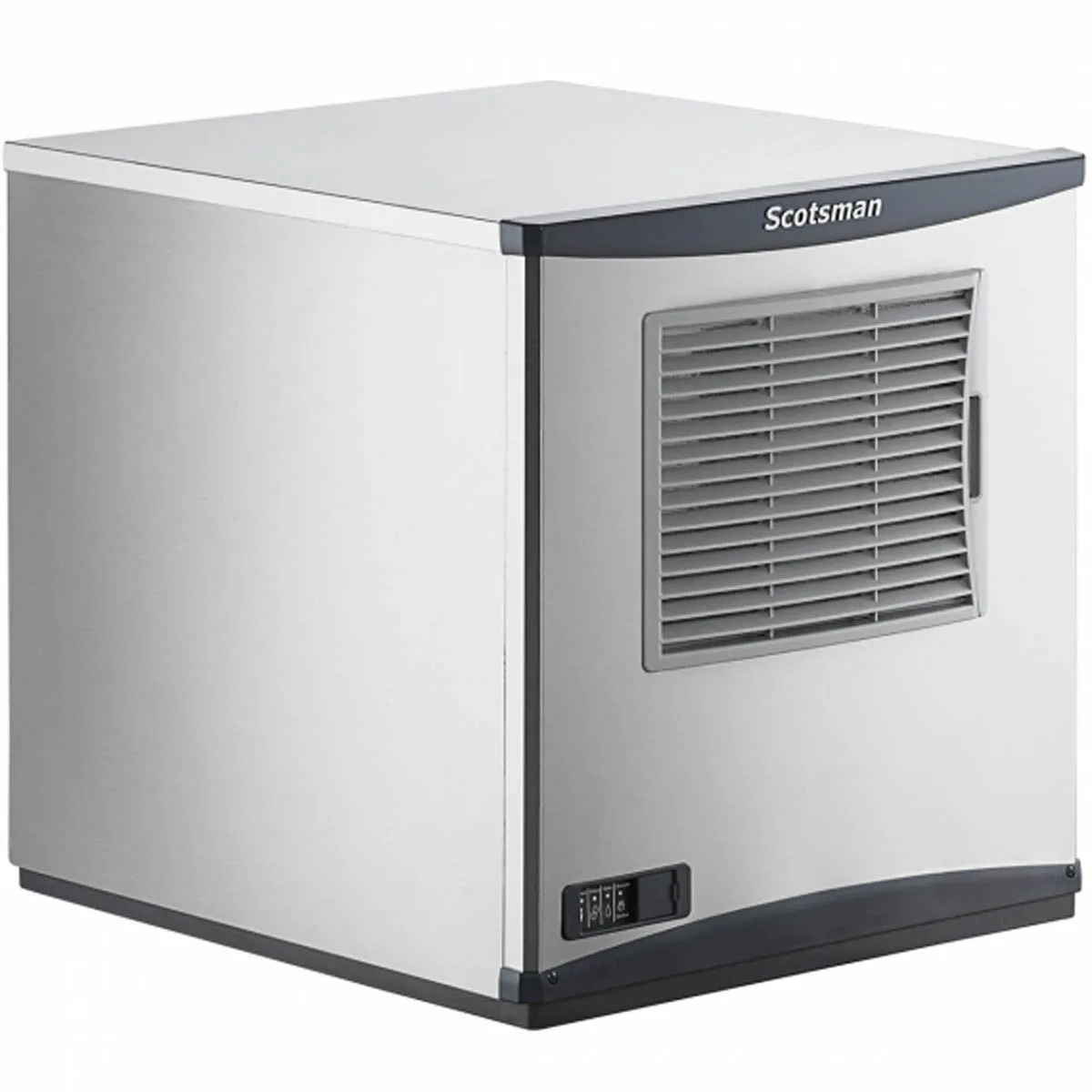 Scotsman FS0822AX-1/B322S Air Cooled Flake 800 lb Ice Machine with Bin, 370 lb Storage