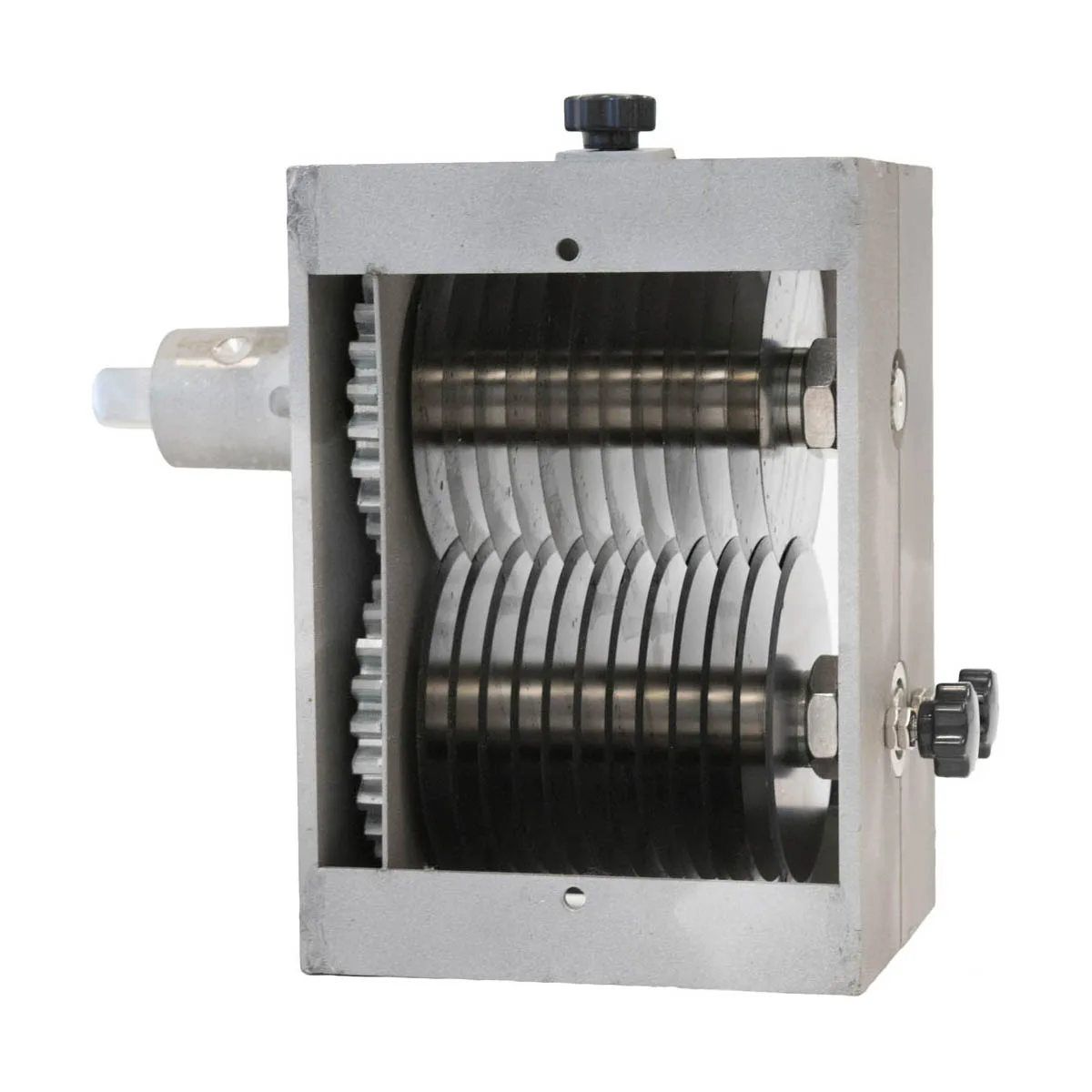American Eagle AE-MC12N-1/4-K Countertop Electric Meat Cutter Kit – 1/4" Strips, 1 HP Motor, 170 RPM, 115V/60Hz, #12 Hub