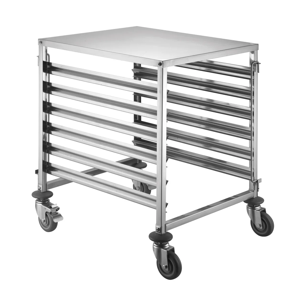 CAC China SSPR-12DB Rack Steam Table Pan, 23 1/4", 12-Tier, Double Size, Stainless Steel