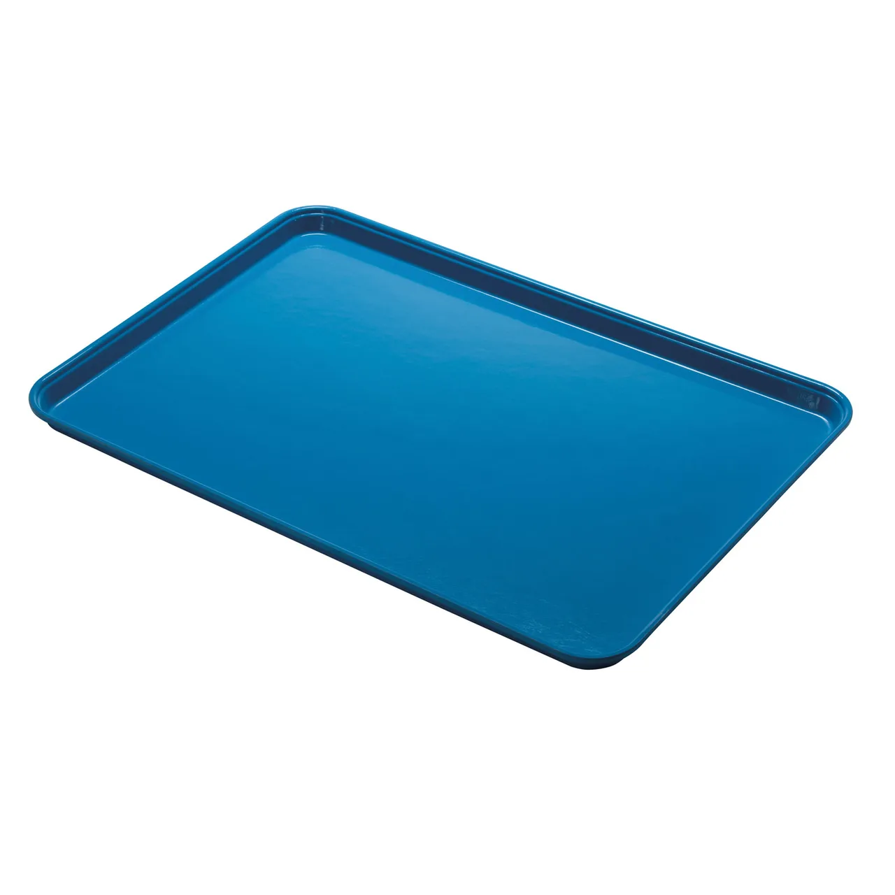 Cambro 1826CL142 Camlite Tray – 17-7/8" x 25-3/4" Blue Rectangular Fiberglass, NSF Certified, Made in USA