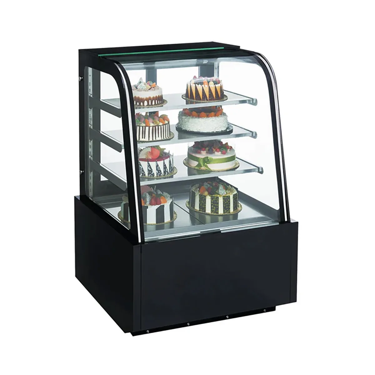 Dukers Appliance Co DDM48R-CB 48" Refrigerated Bakery Display Case, Curved Glass