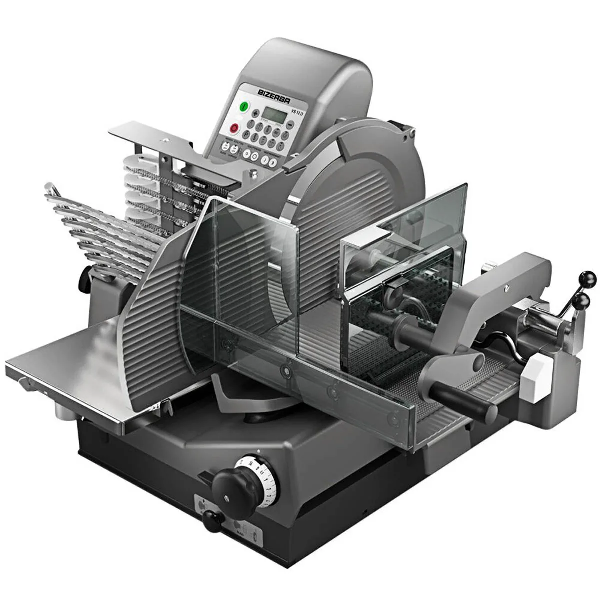 Bizerba VS 12 D-V-1 Meat Slicer – 13” Chromium‑Plated Blade, 0‑0.94” Slice, 1/2 HP Belt Drive, 120V/60Hz