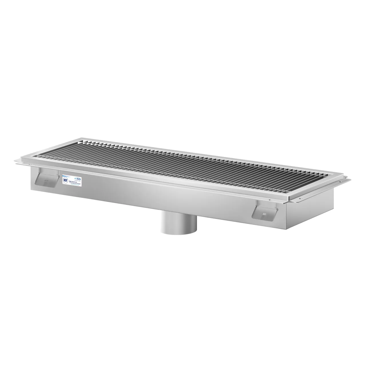 Koolmore KM-FTG-1224 Koolmore Commercial Floor Trough Drain, 24"W X 12"D