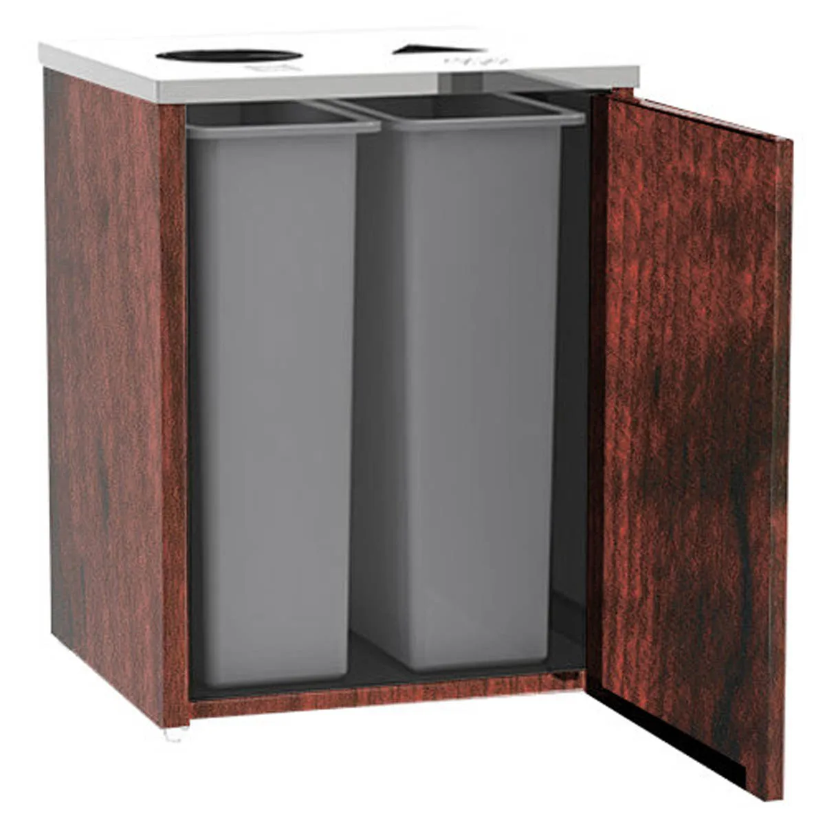 Lakeside 3412 Waste & Recycle Station, 26-1/2"W X 23-1/4"D X 34-1/2"H