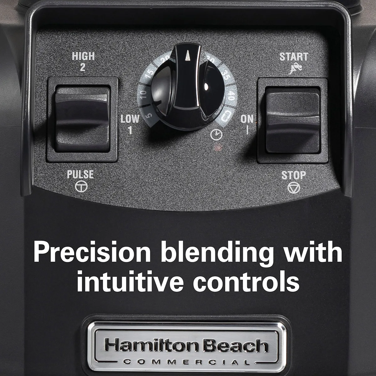 Hamilton Beach HBH550R Furry Blender, 64 Oz. Capacity, Variable Speed, High/Low