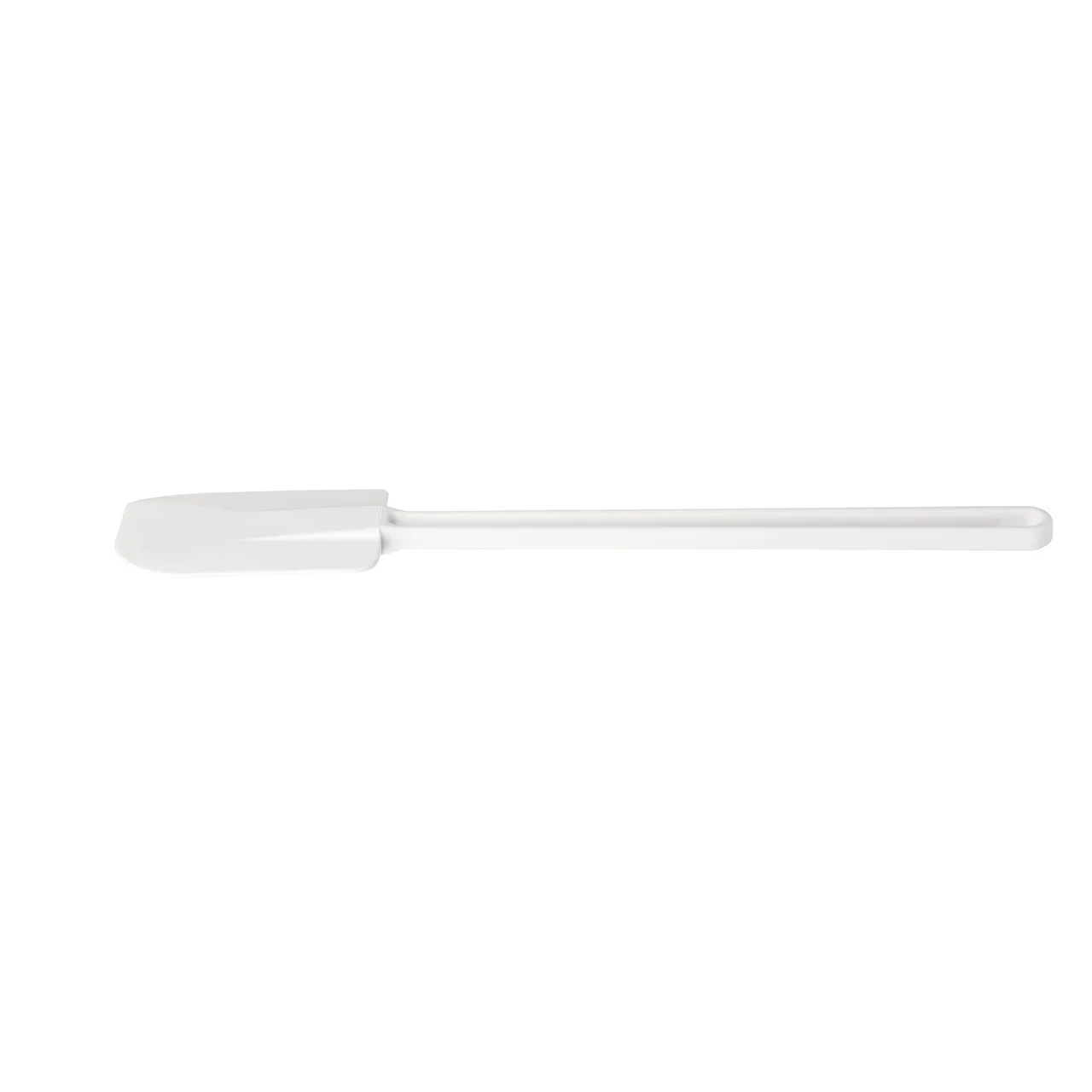 CAC China KUSF-R-16 Commercial Spatula, 16-1/4", Rubber Blade, White Handle, BPA Free