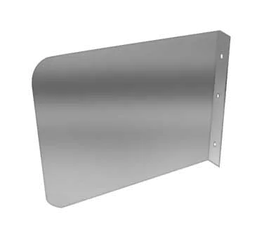 Serv-Ware HS15-CWP-SS Wall Mount Side Splash, 13" X 15", Removable