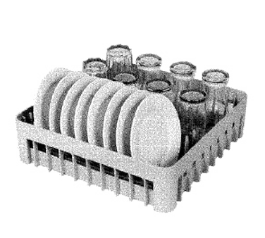 Moyer Diebel 101285 Peg Dishrack, 20" x 20", Full Size, Commercial Dishwasher Rack
