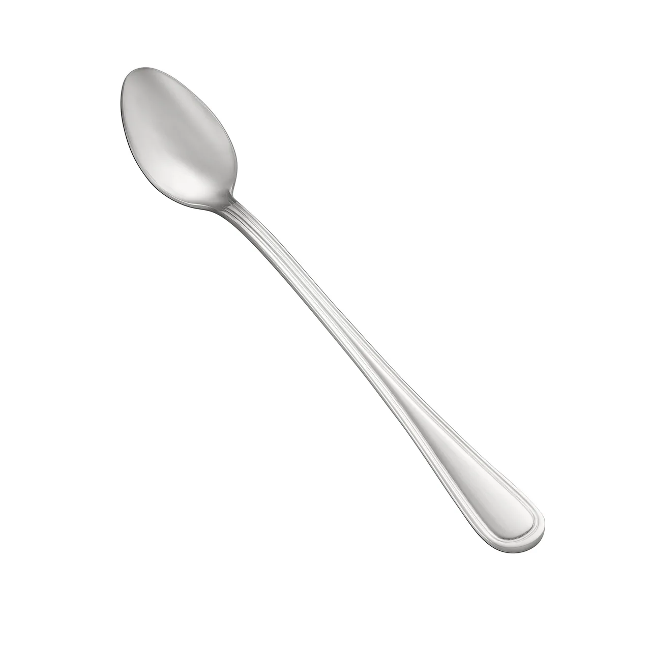 CAC China 8002-02 Elite Iced Tea Spoon, 7‑7/8" Length, Heavy Weight, 18/8 Stainless Steel - 1 Dozen