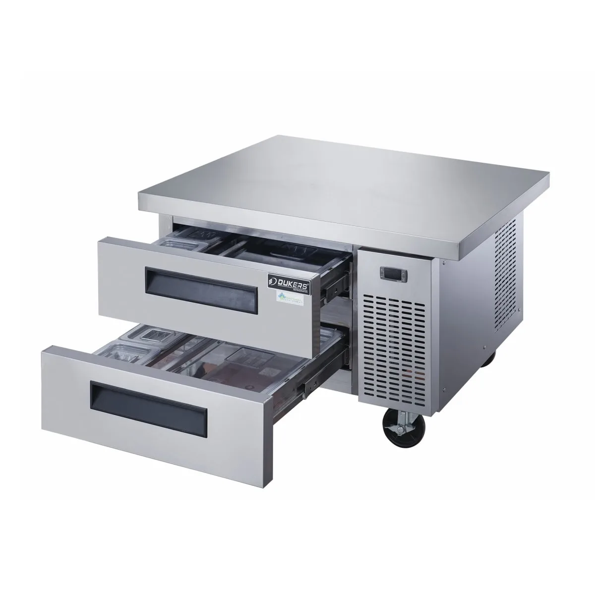 Dukers DCB52-60-D2 60" Chef Base w/ (2) Drawers - 115v