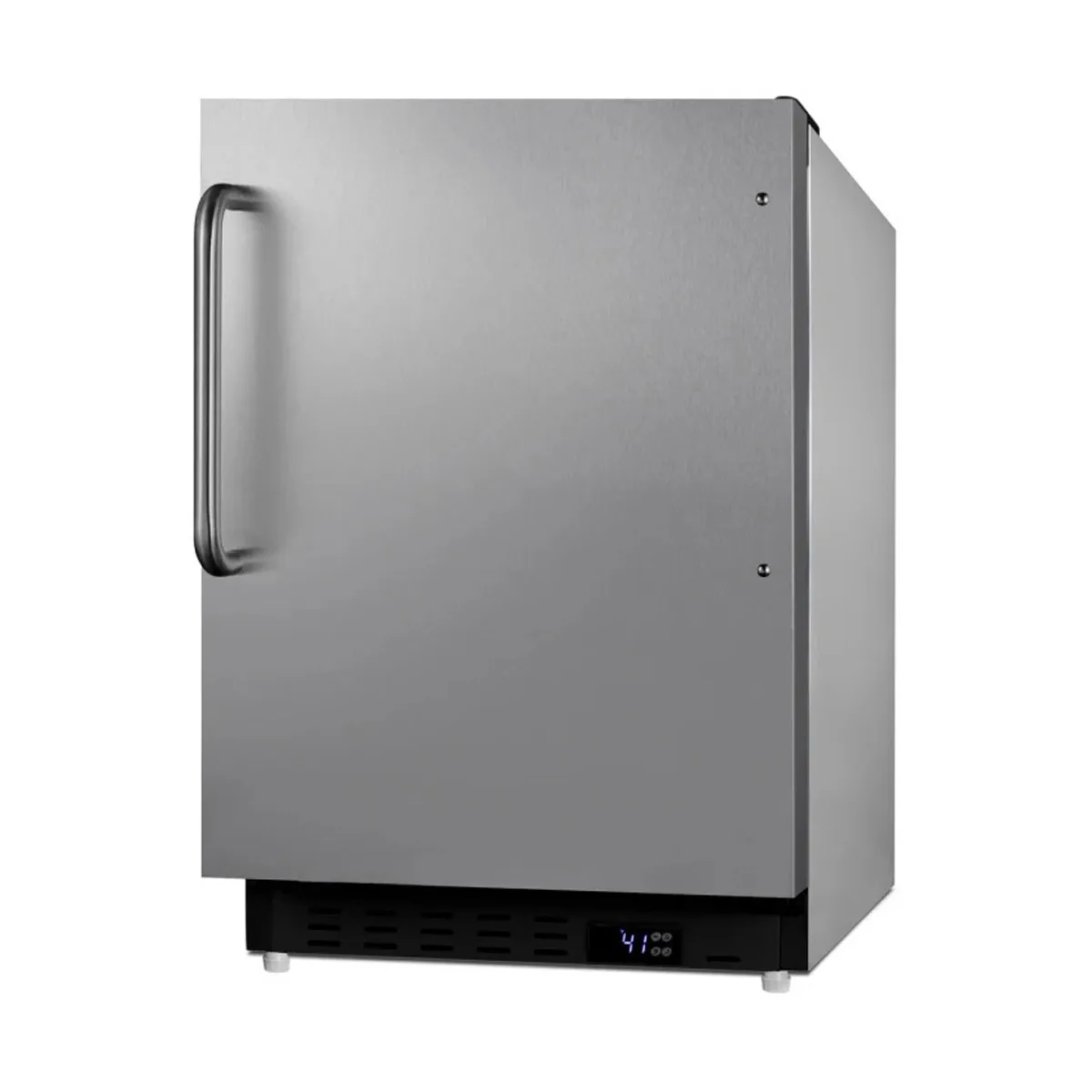 Summit ALR47BCSS 20" Built-in or Freestanding Undercounter Refrigerator, Stainless Steel, ADA compliant, 3.5 cu. ft.
