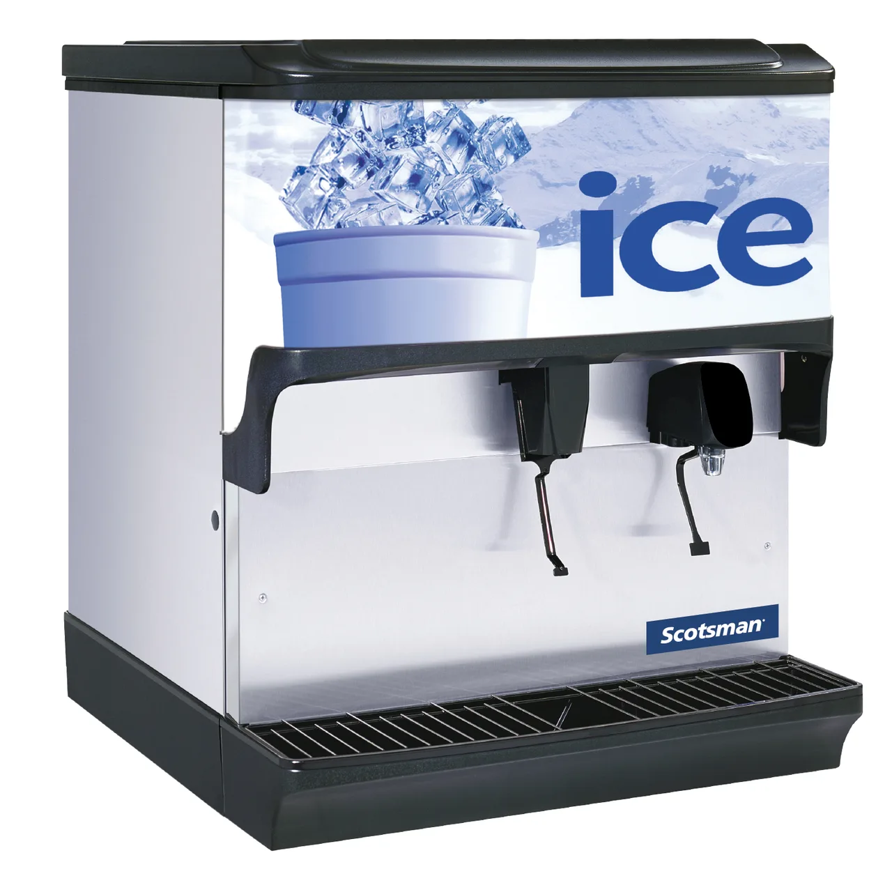 Scotsman IOD200WF-1 30" Countertop Nugget Ice & Water Dispenser, 200 lb Bin