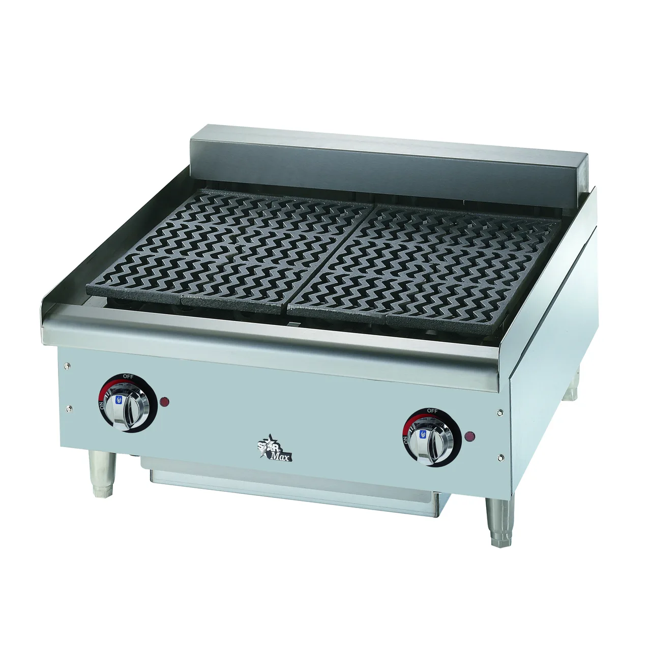 Star 5124CF 24" Countertop Electric Charbroiler w/ 24"W x 21"D Cooking Area, 6.6 kW
