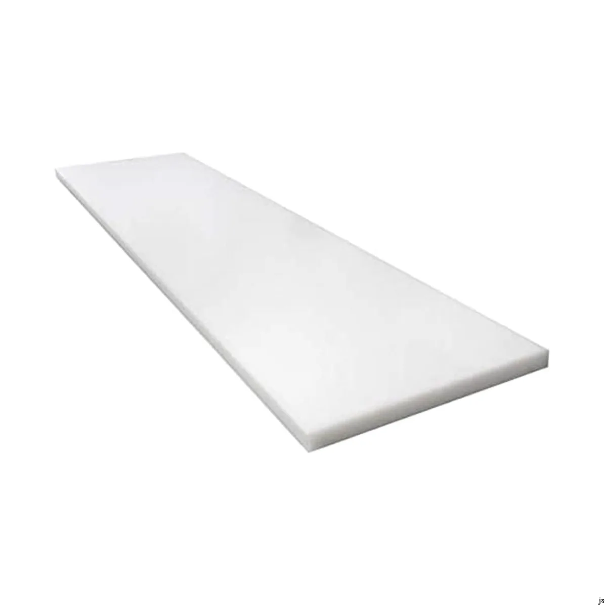 Beverage Air 705-397D-08 White Poly Cutting Board, 72"W x 29"D, 3/8" Thick