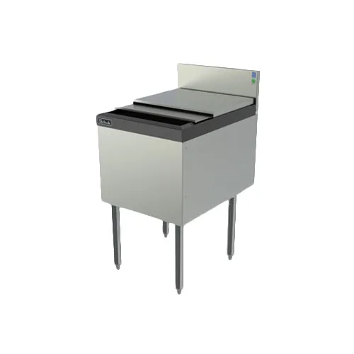 Perlick TSF18IC10 Underbar Ice Bin/Cocktail Unit with 45 lbs. Ice Capacity 10-Circuit Cold Plate