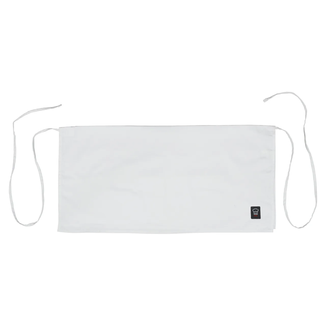 Winco WA4-3417W Four-Way Apron, 34"L X 17"W, Machine Wash And Dry, white