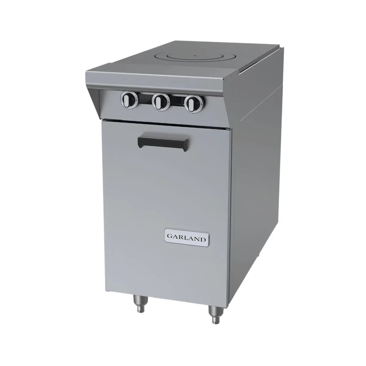 Garland US Range M5S Gas 17" Heavy Duty Range w/ (1) Front Fired Hot Top, (1) Cabinet Base, 45.000 BTU