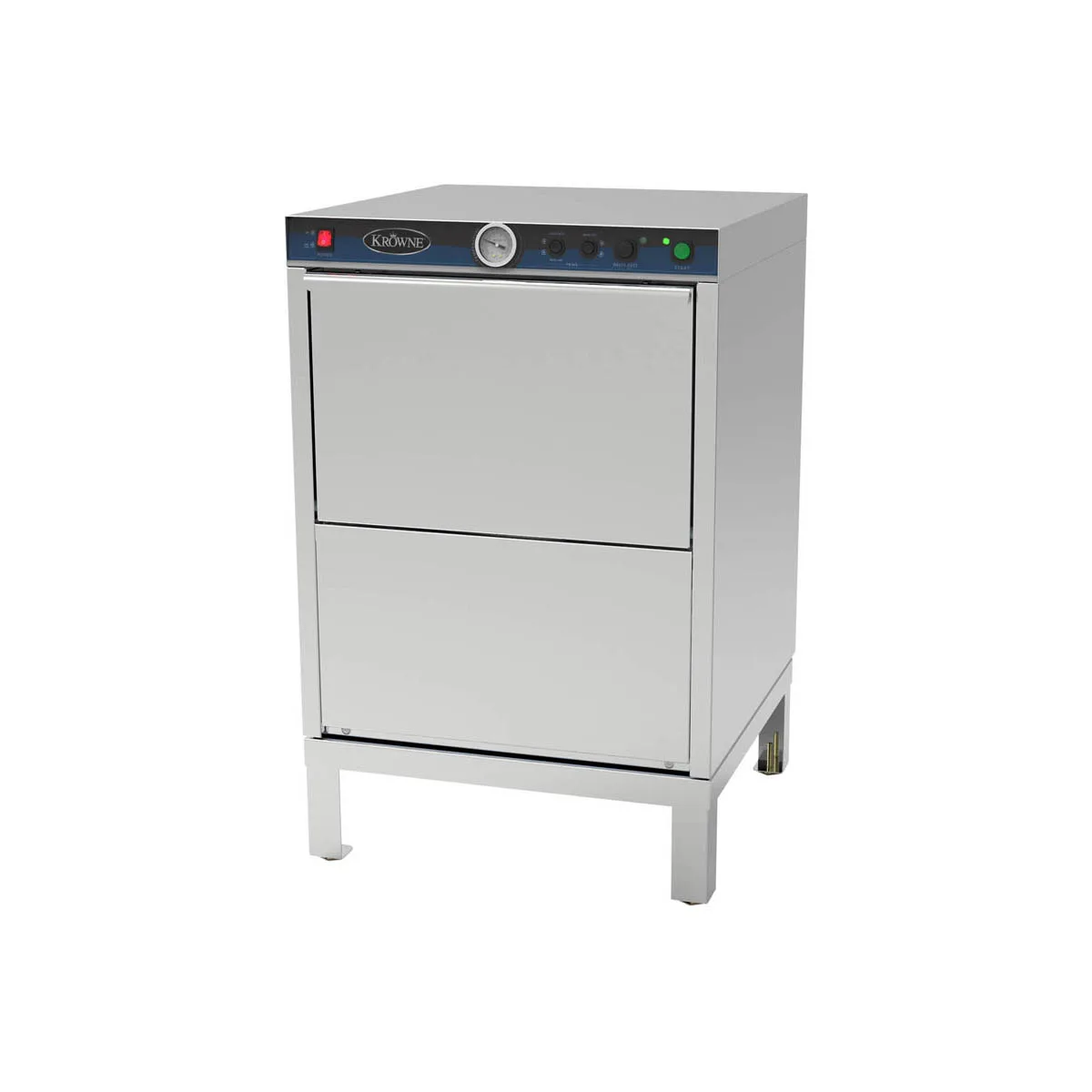 Krowne GWD-24 24" Door Type Undercounter Glasswasher, Low Temp - 900 Glass/Hr - 115V