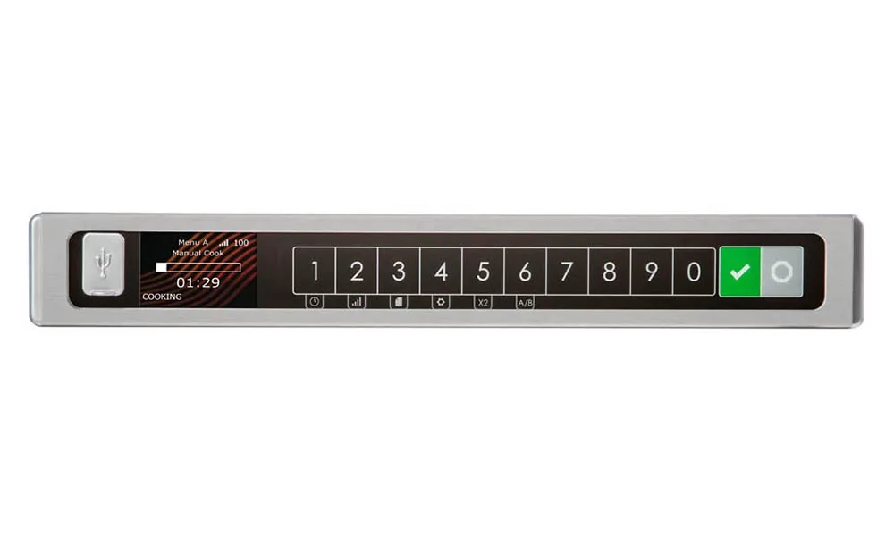 Amana HDC212 2100W Heavy Duty Commercial Microwave Oven, 0.6 Cu. Ft., 208/240V