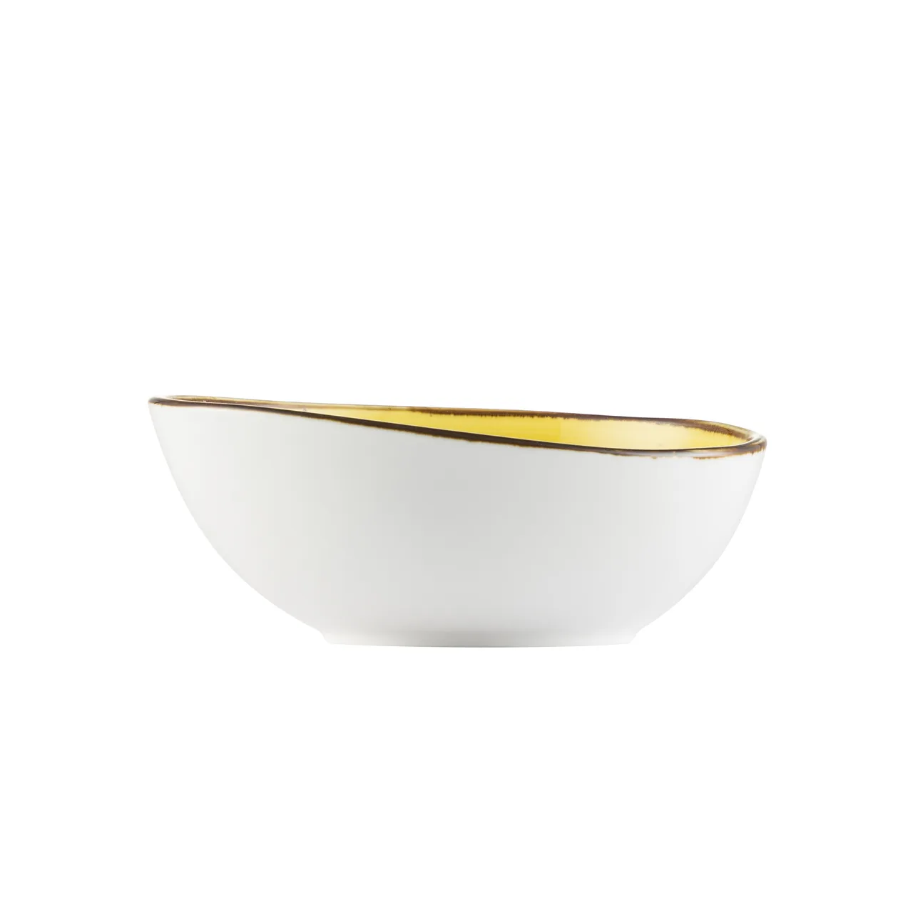 CAC China TUS-B7-SFL - Tucson 20‑oz Round Soup Bowl 7½" x 6¾" x 2⅝" Porcelain Glaze Safe - 1 Dozen
