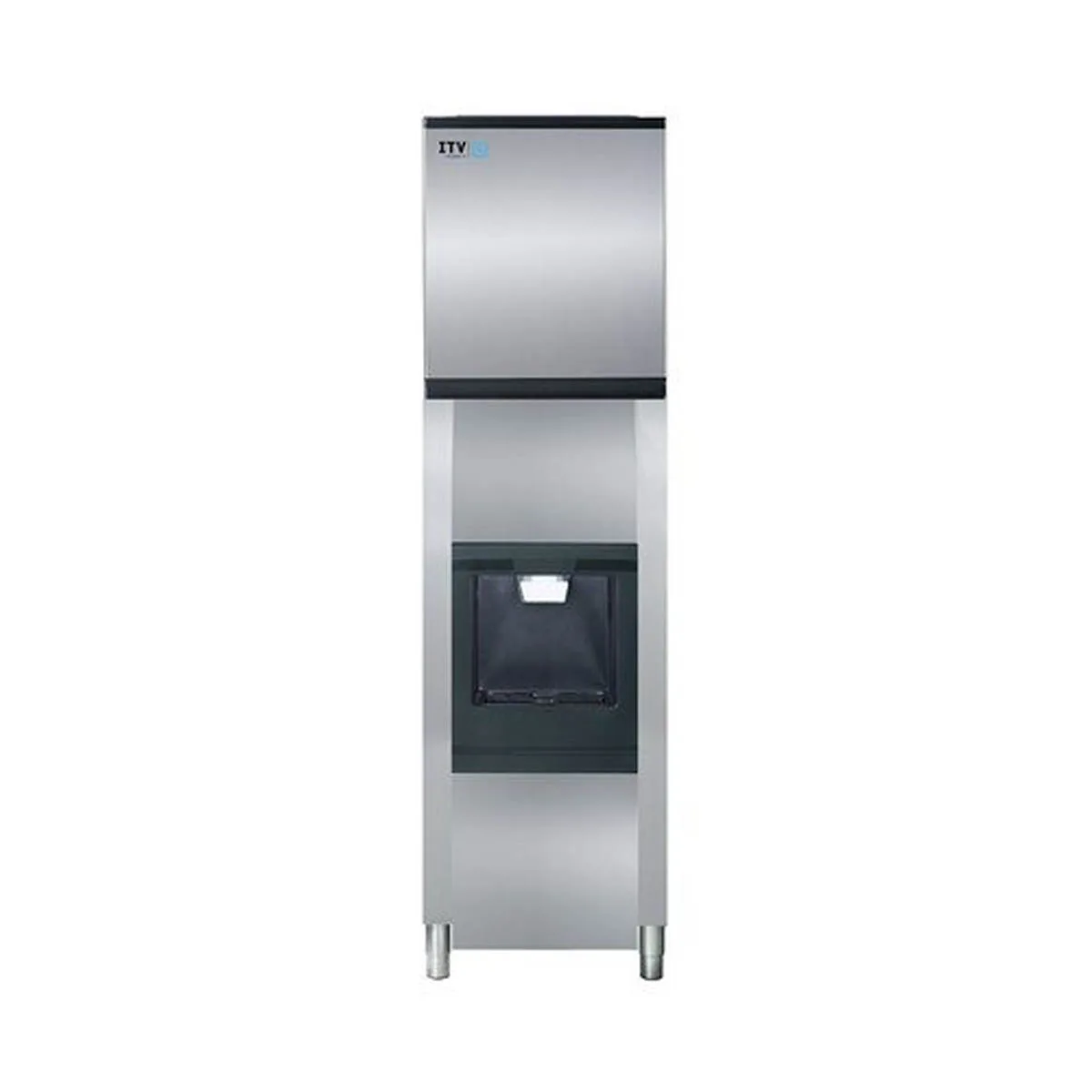 ITV Ice Makers SPIKA MS 700/DHD 130-22 Cube 668 lb Ice Machine with Ice Dispenser