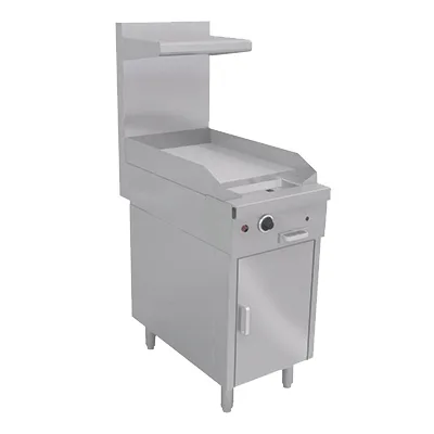 Southbend P18C-T 18" Gas Heavy Duty Range w/ 18" Full Griddle, Thermostatic Controls, (1) Cabinet Base, 40.000 BTU