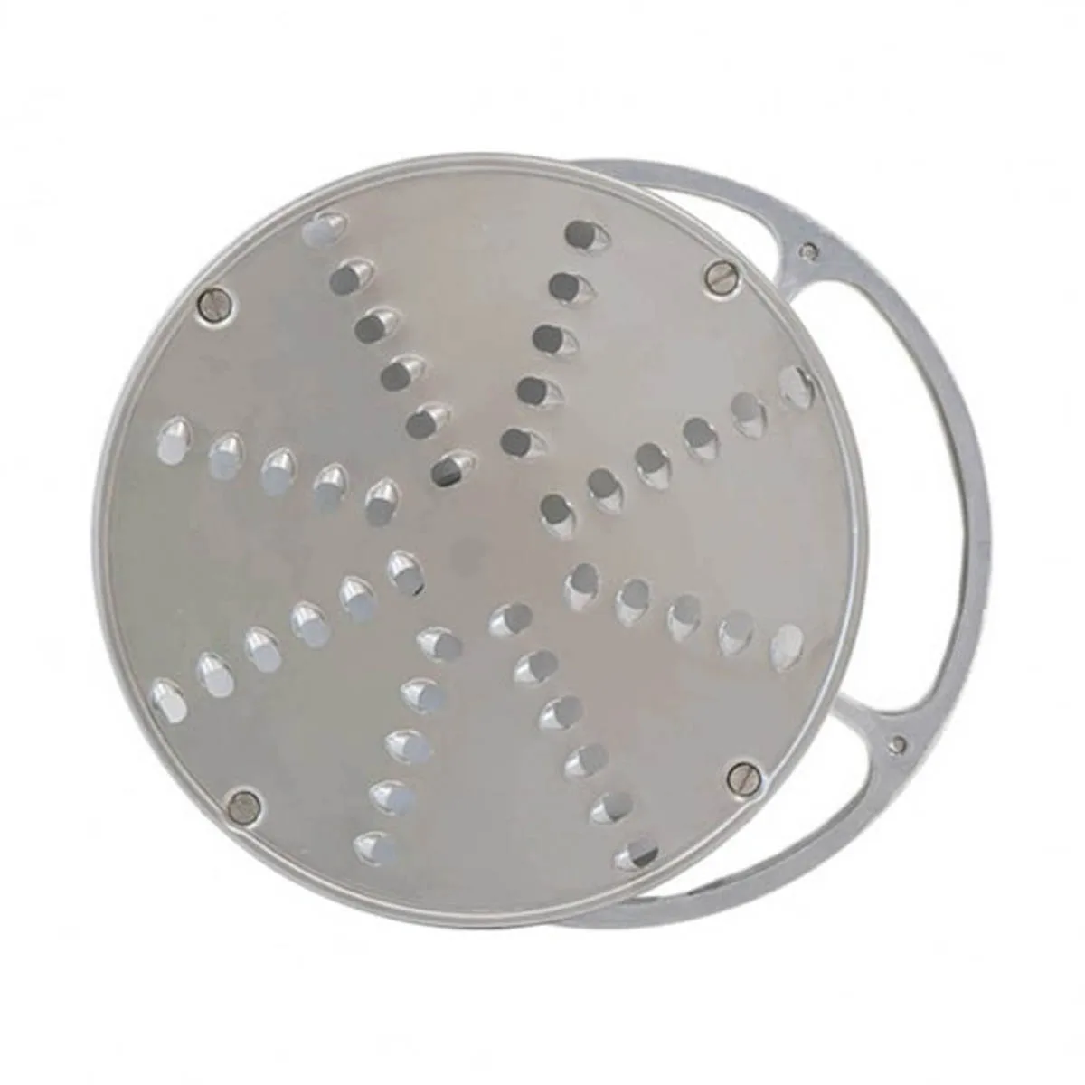 American Eagle AE-VS12NH-M-1/4 Cutter, Cast Dual Hopper Matte, 1/4" Shredding Disc, Pusher, Fits #12 Hub