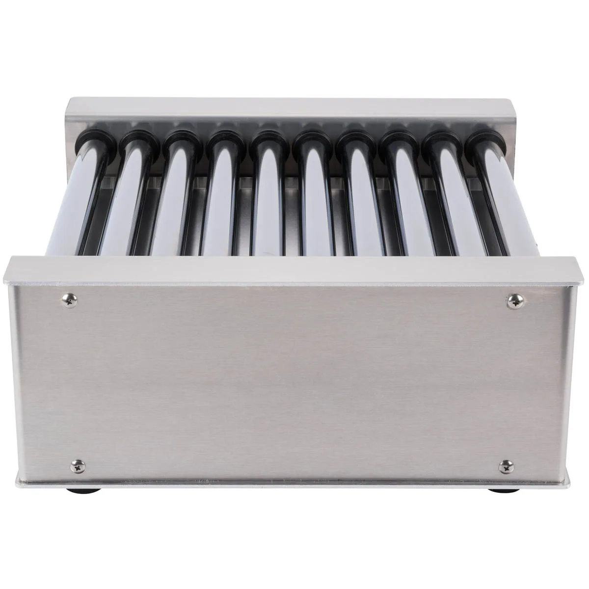 Nemco 8018-220 Roll-A-Grill® Hot Dog Grill, Roller-Type, (10) Chrome Rollers