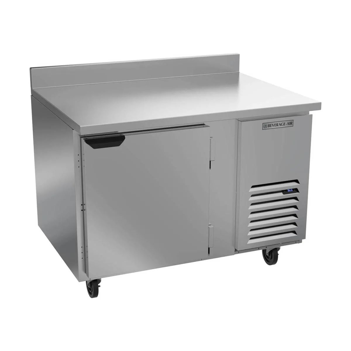 Beverage Air WTR46AHC 46" 1-Section Worktop Refrigerator w/ 1 Door, 10.8 cu. ft.