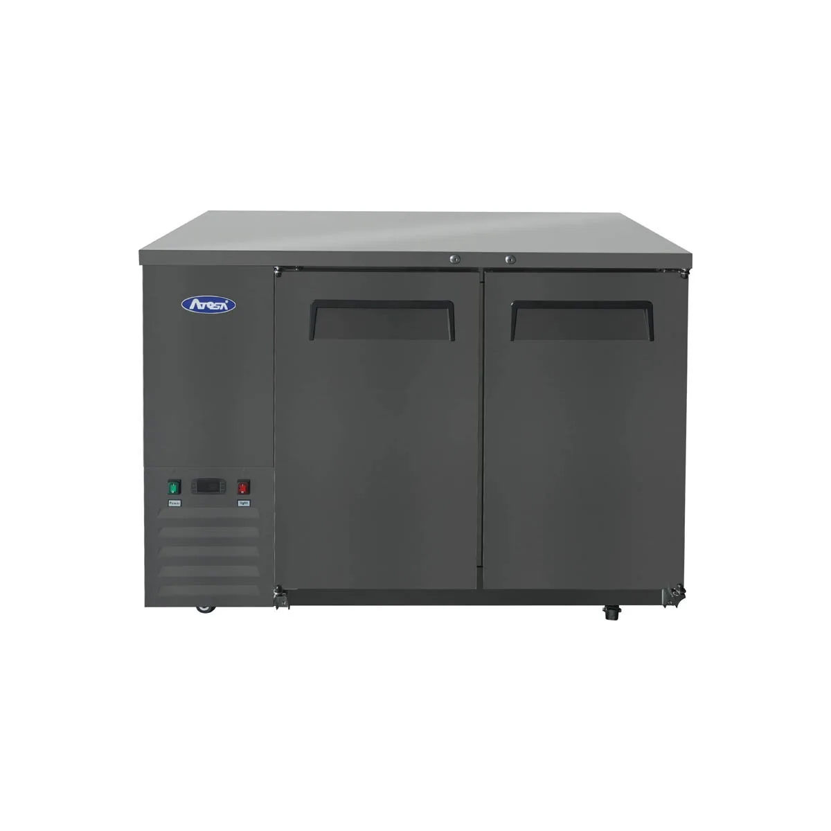 Atosa USA SBB48GRAUS2 48" Two Section Back Bar Cooler with Solid Door, 11.5 cu. ft.