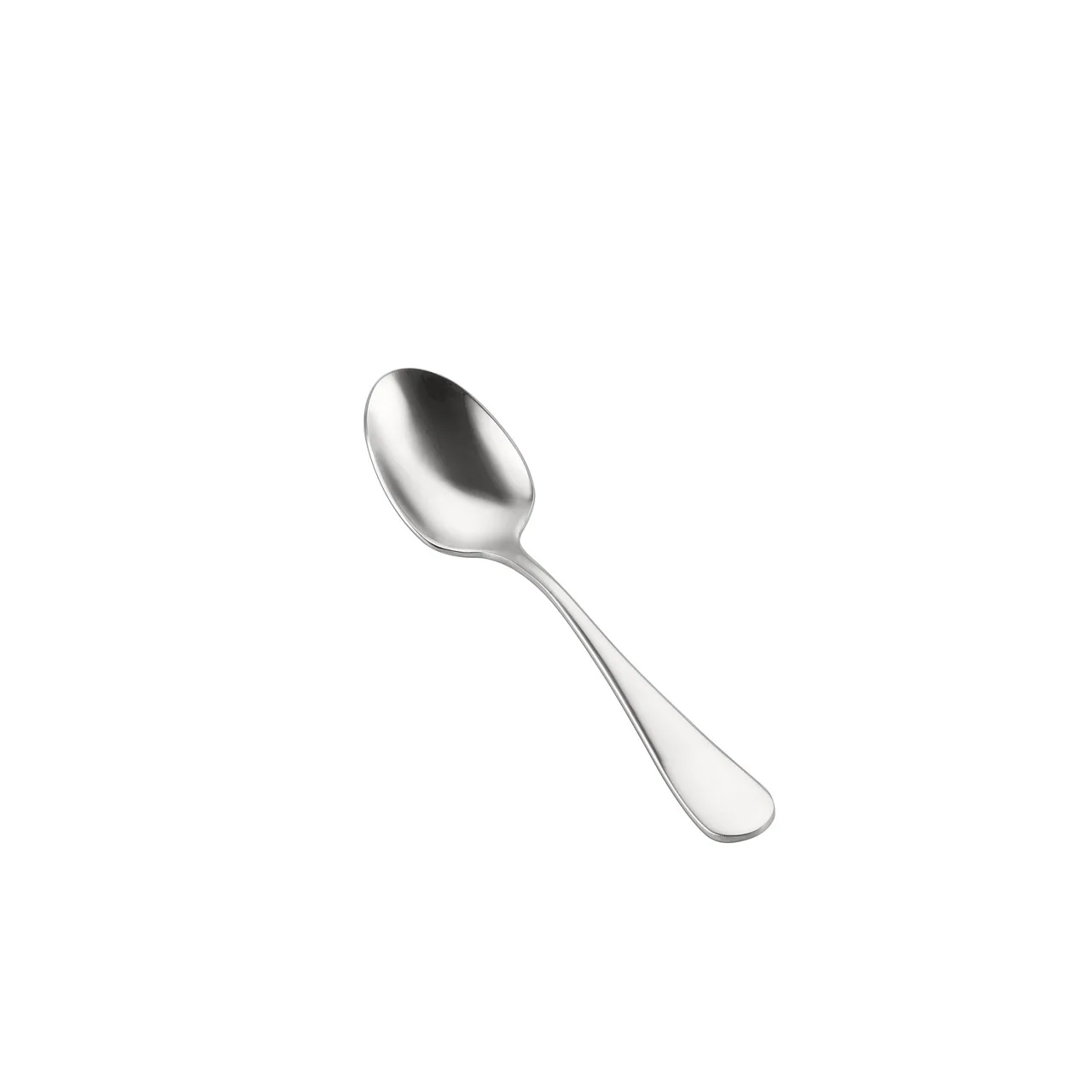 CAC China 3033-01 Tulip Teaspoon, 6-1/8" Length, Extra Heavy Weight, 18/0 Stainless Steel - 1 Dozen