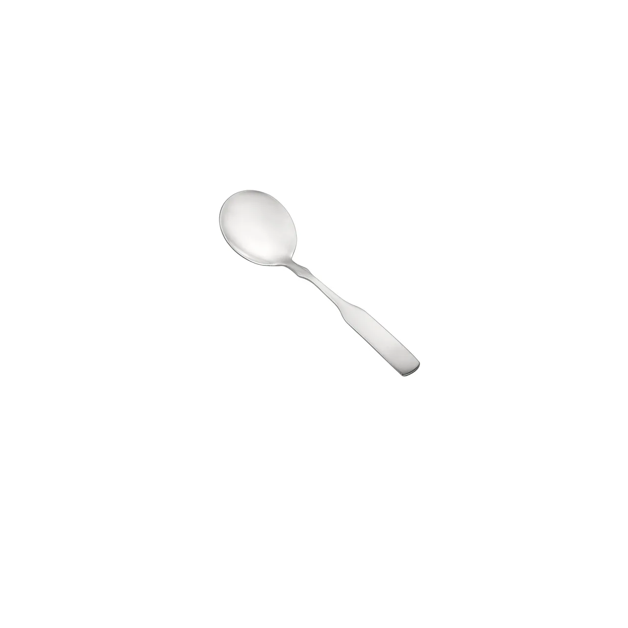 CAC China 3005-04 - Seine Bouillon Spoon, 6" Length, Heavy Weight, 18/0 Stainless Steel - 1 Dozen