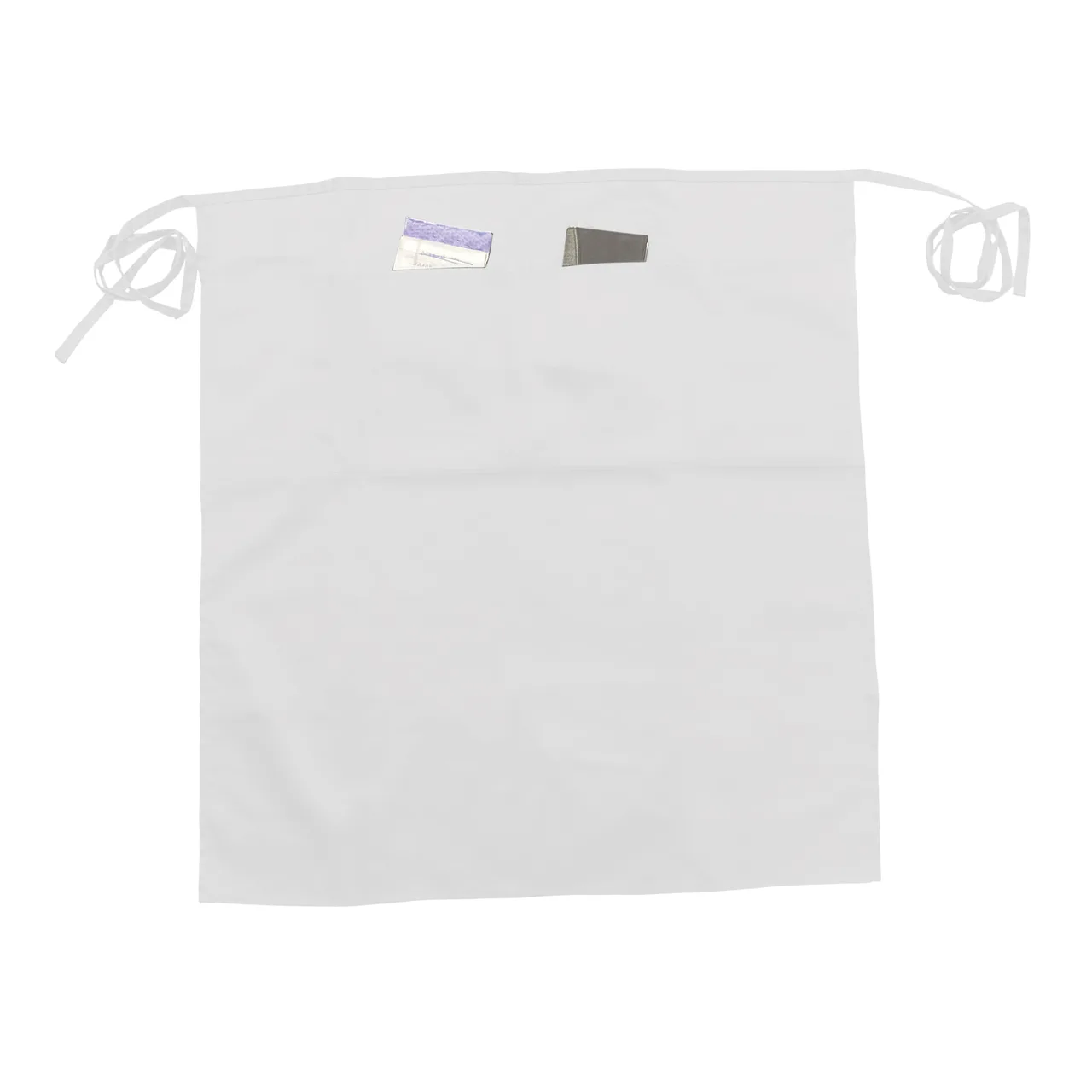 Thunder Group CA3128WH Chef Regalia Aprons, 31" X 28" (2) Pocket Bistro Full Length, 65/35 Poly/Cotton