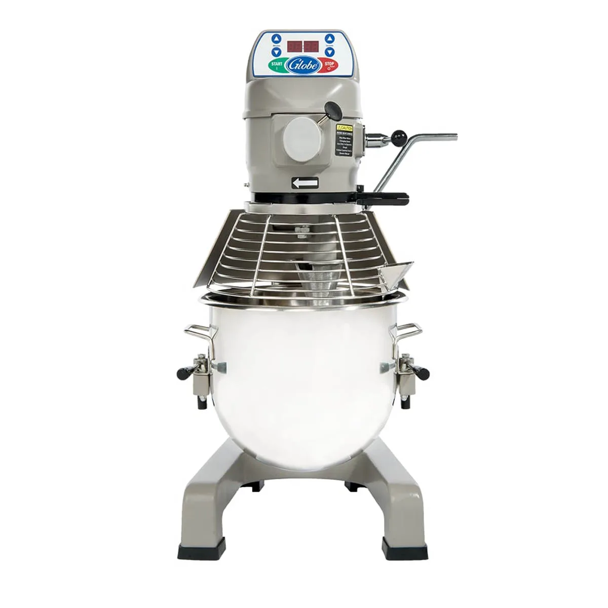 Globe SP25 25 qt Planetary Countertop Mixer with Timer, 3/4 HP, 3-Speed, #12 Hub