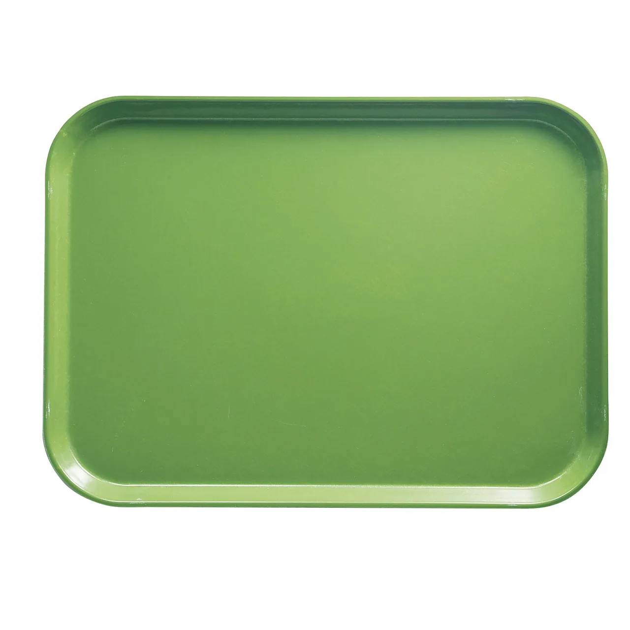 Cambro 1418113 Rectangular 14" X 18" Fiberglass Tray, Greens, Dishwasher Safe, Limeade, NSF