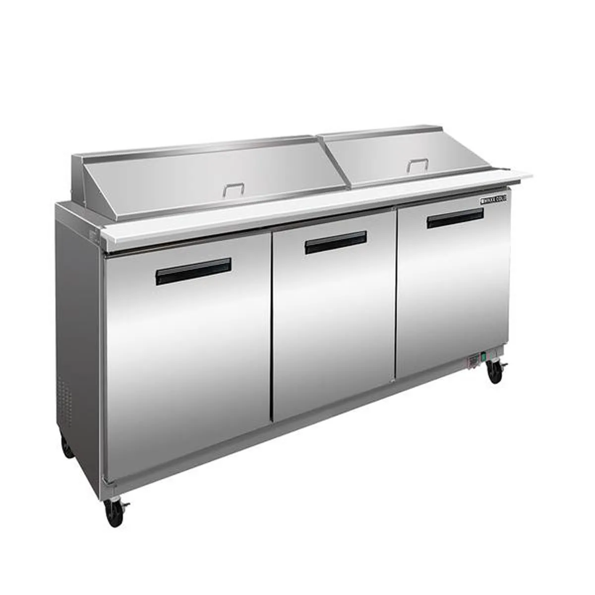 Maxx Cold MXCR72MHC 72" Mega Top Sandwich/Salad Prep Table w/ 3 Doors, 18.0 cu. ft.