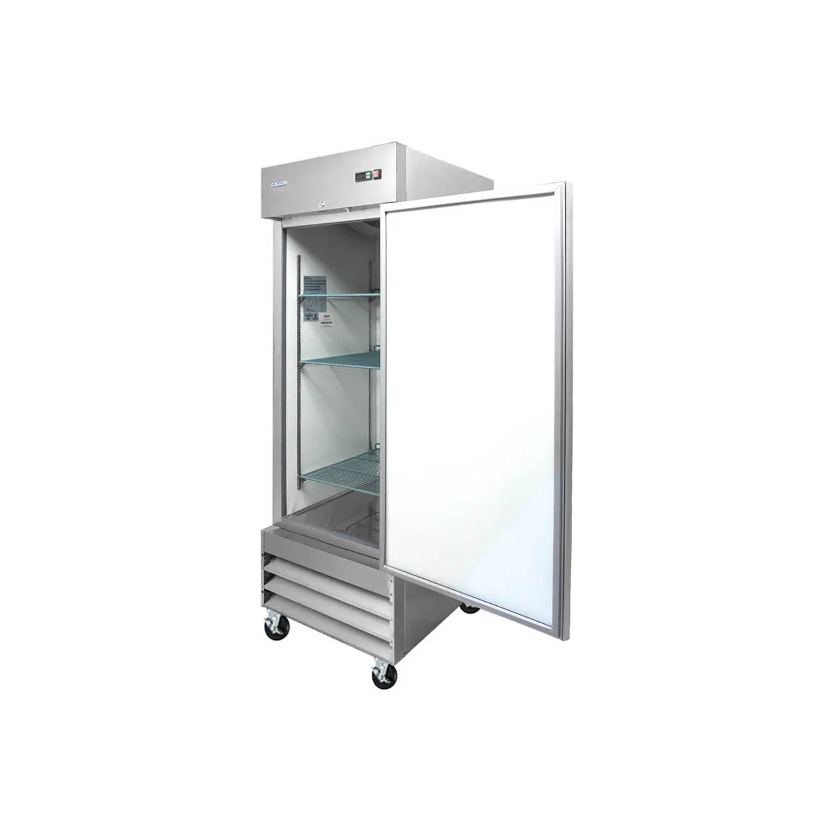Omcan USA 59023 29" One Section Reach-In Freezer w/ Solid Door, Bottom Mount, 20 cu. ft.