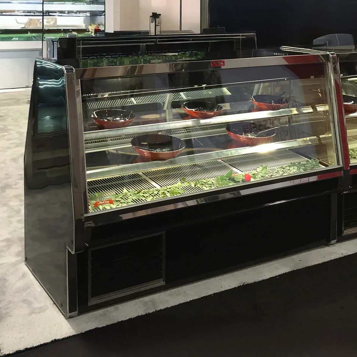 Howard-McCray SC-CDS34N-6-BE-LS-LED 72" Flat Refrigerated Deli Display Case